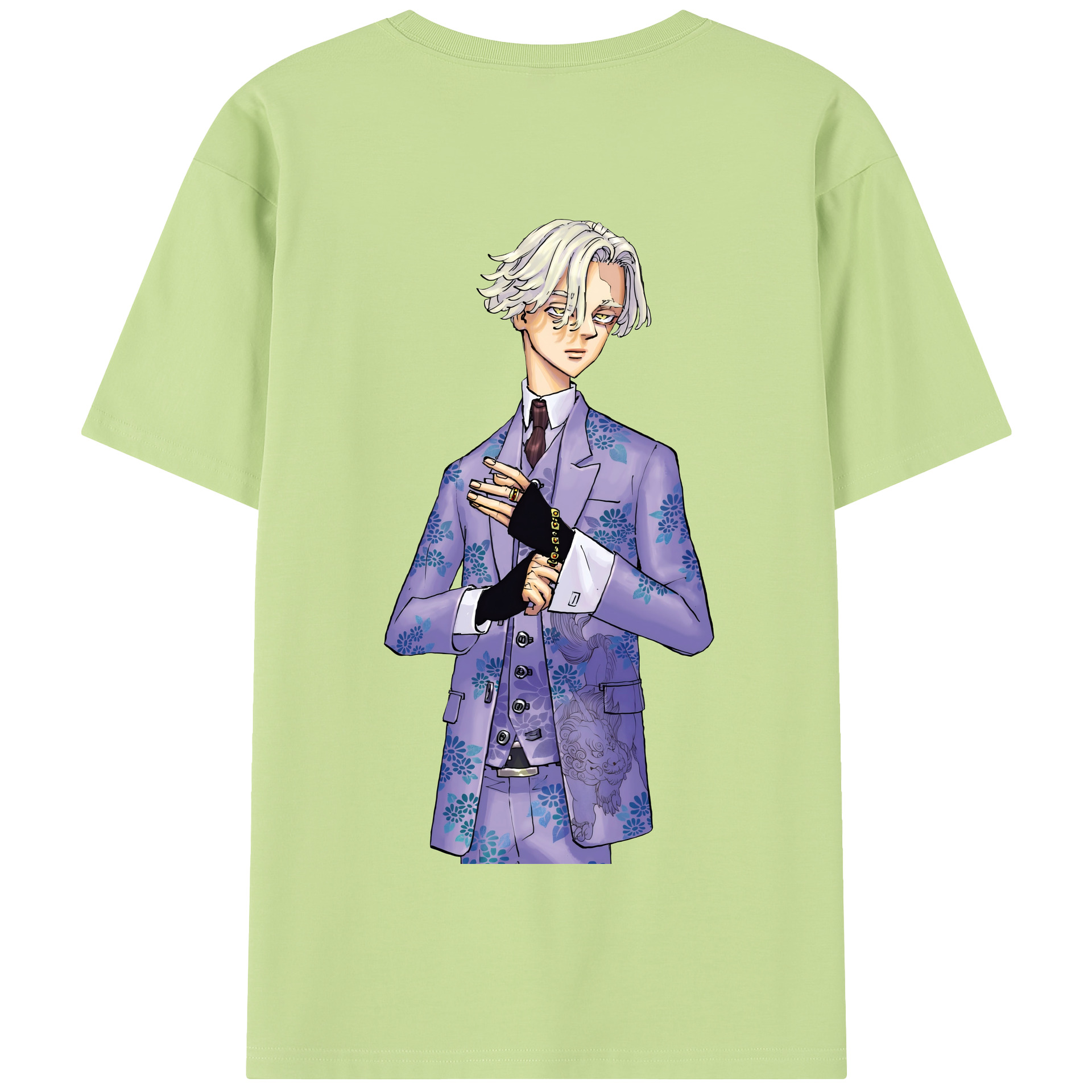 （画像用） 東京リベンジャーズ Tokyo Revengers 綿100％半袖Tシャツ（背面プリント）